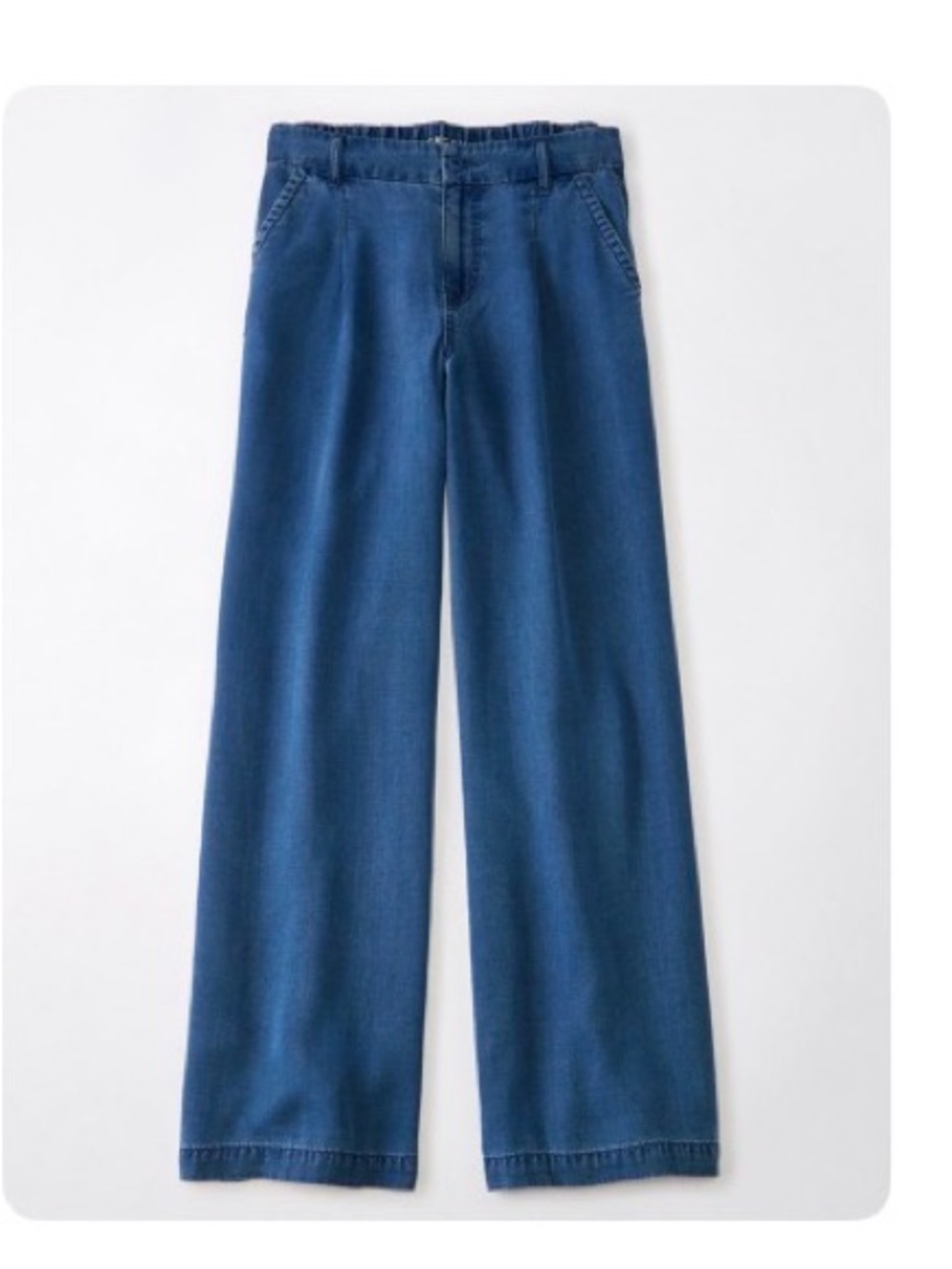 American Eagle Dreamy drape stretch High Waisted Trousers/Jeans size 000 short